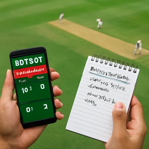 BETBDT Live Scoreboard and Notepad